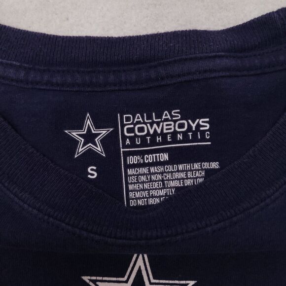 Dallas Cowboys #4 Prescott Casual Graphic T-Shirt Adult Mens Size S Blue - Picture 3 of 11